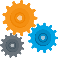 Process Gears Icon
